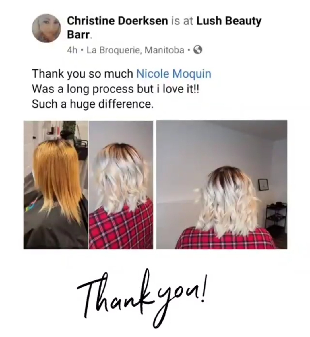 Christine Doerksen Review Lush Beauty Barr